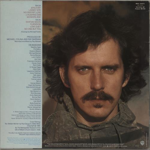 Michael Franks Objects Of Desire German vinyl LP album (LP